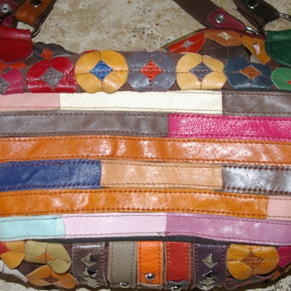 Charmés multicolor large handbag - Picture 3 of 8
